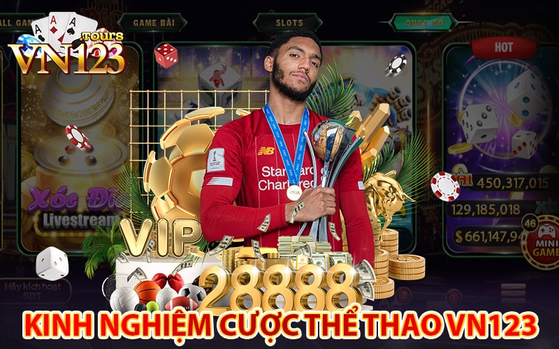 Kinh nghiệm cá cược thể thao vn123